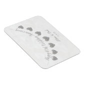 Diamond 60e verjaardag van de bruiloft magneet (Rechterzijde)