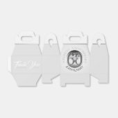 Diamond 60TH Bruiloft Jubileum Gable Favor Box Bedankdoosjes (Uitgevouwen)