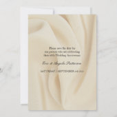 Diamond 60th bruiloft Jubileum Save The Date Kaart (Achterkant)