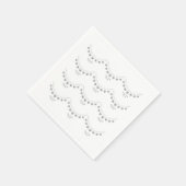 Diamond 60th Bruiloft Jubileum servetten (Hoek)