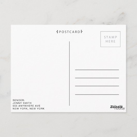 Diamond 60th Jubileum Party Briefkaart (Achterkant)