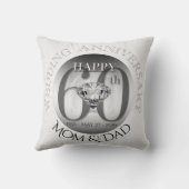 Diamond 60th Wedding Jubileum Pillow Kussen (Achterkant)