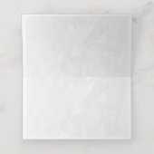 Diamond 60th Wedding Jubileum placecards Plaatskaartje (Binnenkant ongevouwen)