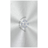 Diamond 60th Wedding Jubileum Table Decorations Tafelkleed (Voorkant)