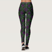 Diamond Abstract Pattern Leggings (Achterkant)