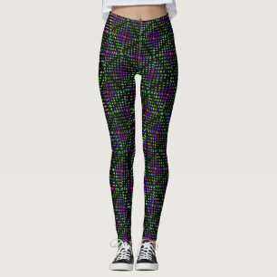 Diamond Abstract Pattern Leggings