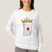 Diamond Ace met King Crown T-shirt (Voorkant)