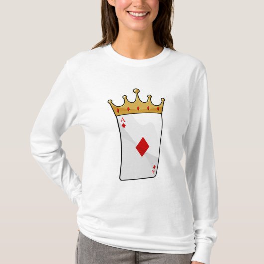 Diamond Ace met King Crown T-shirt (Voorkant)
