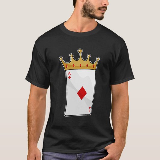 Diamond Ace met King Crown T-shirt (Voorkant)