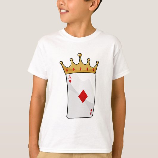 Diamond Ace met King Crown T-shirt (Voorkant)