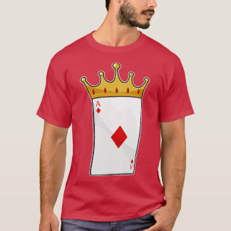 Diamond Ace met King Crown T-shirt