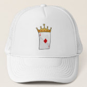 Diamond Ace met King Crown Trucker Pet (Voorkant)