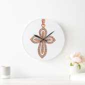 Diamond afbeelding voor ronde-wandklok grote klok (Huis)