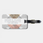 Diamond Align I Bagagelabel (Achterkant horizontaal)