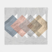 Diamond Align I Fleece Deken (Voorkant (Horizontaal))