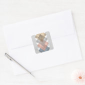 Diamond Align I Vierkante Sticker (Envelop)
