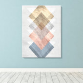 Diamond Allign I Canvas Afdruk (Insitu (Houten vloer))