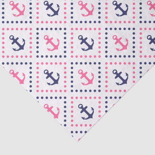 Diamond Anchor NP Tissuepapier (Detail)