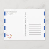 Diamond Anchor Prachtige Oceaan Huwelijk Briefkaart (Achterkant)