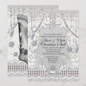 Diamond and Pearl Holiday Ball Kaart (Voorkant / Achterkant)