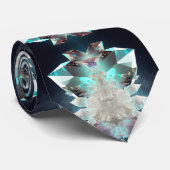 Diamond Argyle Pattern Classic Modern Abstract Stropdas (Opgerold)