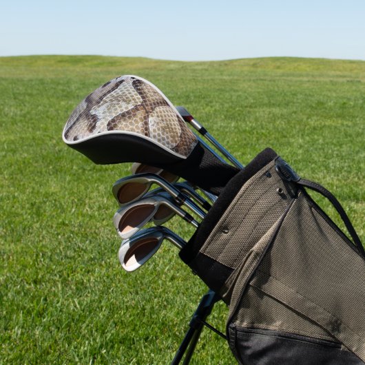 Diamond Back Rattlesnake Golfheadcover (Insitu)