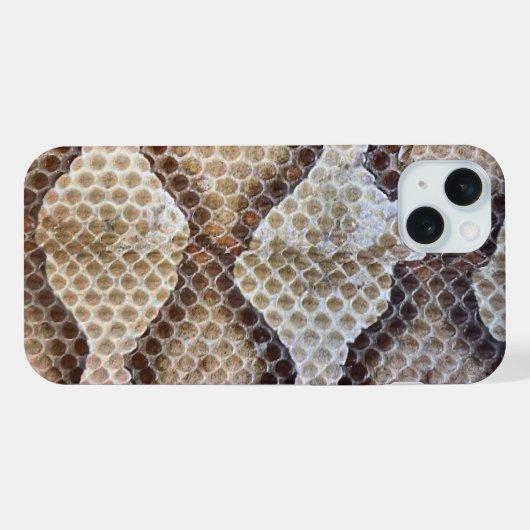 Diamond Back Rattlesnake iPhone Hoesje (Achterkant horizontaal)
