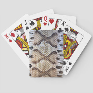 Diamond Back Rattlesnake Pokerkaarten