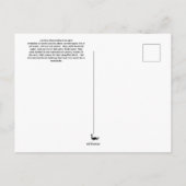 Diamond Back terrapin Briefkaart (Achterkant)