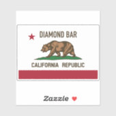 Diamond Bar California Sticker (Vel)