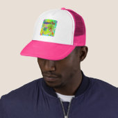 Diamond Bar Mind Focus Hoed Trucker Pet (In situ)