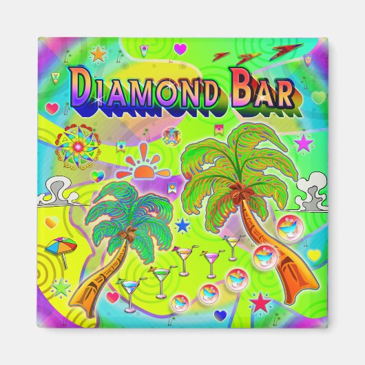 Diamond Bar Mind Focus Magnet (Voorkant)