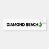 Diamond Beach, New Jersey Bumpersticker (Voorkant)
