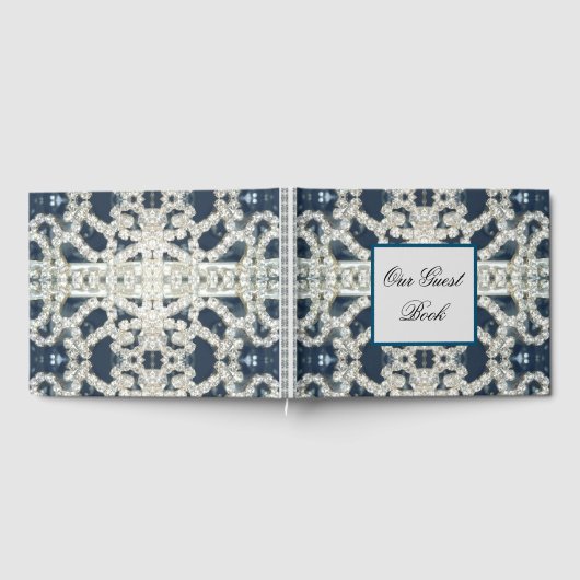 Diamond bezaaid gastenboek (Volledig)