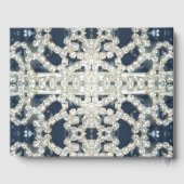 Diamond bezaaid gastenboek (Achterkant)