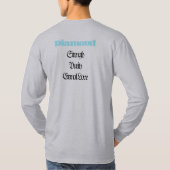 Diamond Birthstone - April T-shirt (Achterkant)