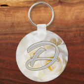 Diamond Bling D Sleutelhanger (Voorkant)