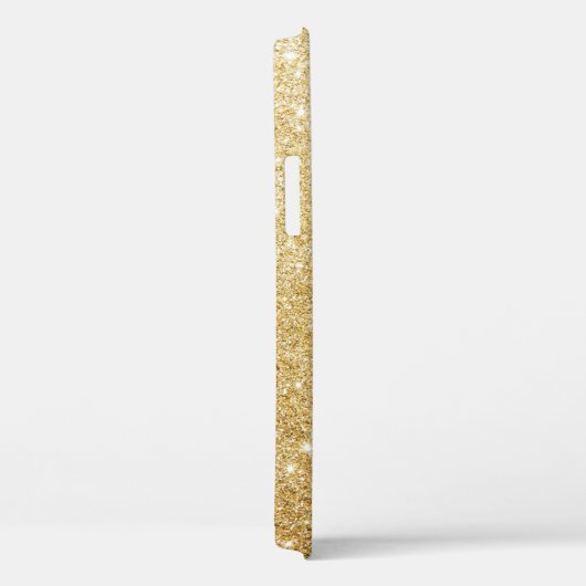 Diamond Bling Glitter Calligraphy Name Roos Gold Case-Mate iPhone Case (Achterkant / Rechts)