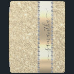 Diamond Bling Glitter Calligraphy Name Roos Gold iPad Cover<br><div class="desc">Het ontwerp is een foto en de hoesjes zijn niet gemaakt met echte glitter, pailletten, metalen of bossen. Dit ontwerp is ook beschikbaar op andere modellen. U kunt dit ontwerp ook naar een ander product overbrengen. Er werd geen echte glitter gebruikt om dit product te maken. Dit ontwerp kan worden...</div>