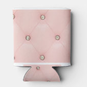 Diamond Bling Roze Getufte Koozie Can Holder (Achterkant)
