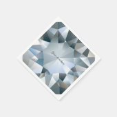 Diamond Bling Sieraden Elegant Jewel Party Servet (Hoek)