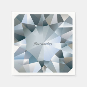 Diamond Bling Sieraden Elegante Sieraden Feest Servet