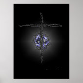"Diamond Blue" Poster (Voorkant)