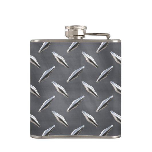 Diamond Bord 3 Kreukkolf Heupfles (Achterkant)