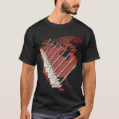 DIAMOND BORD CRANE BRICK US MAP T-SHIRT (Voorkant)