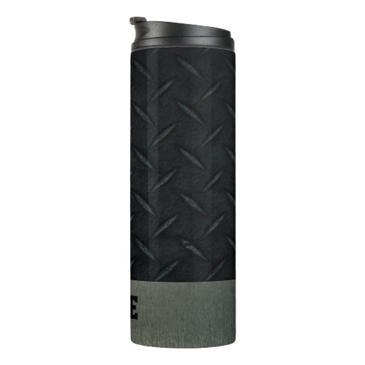 Diamond Bord en Silver Personalized Tough Thermosbeker (Geroteerd rechts)