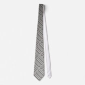 Diamond Bord Faux Pattern Stropdas (Voorkant)