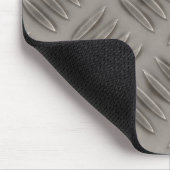 Diamond Bord Metal Pattern Muismat (Hoek)
