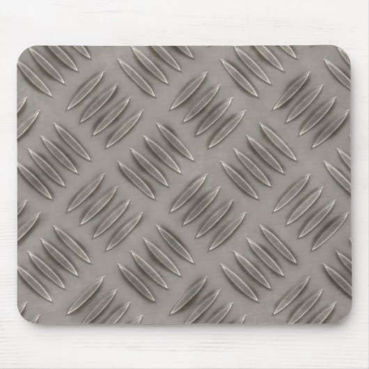 Diamond Bord Metal Pattern Muismat (Voorkant)