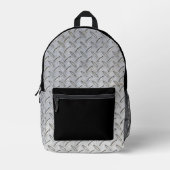 Diamond Bord ontwerp Bedrukte Rugzak (Voorkant)